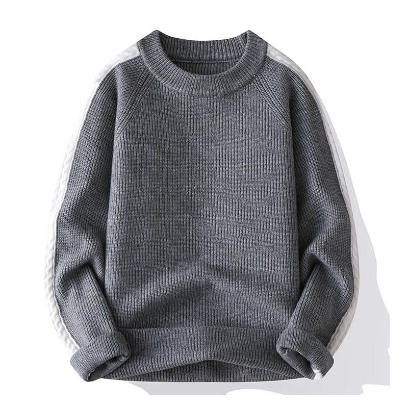 Damen Eleganter und komfortabler Rundhalspullover Drune