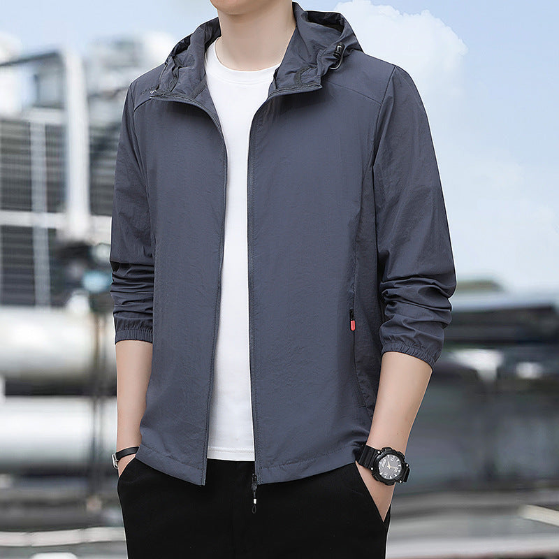 Herren Leichte wasserdichte Windjacke Drune
