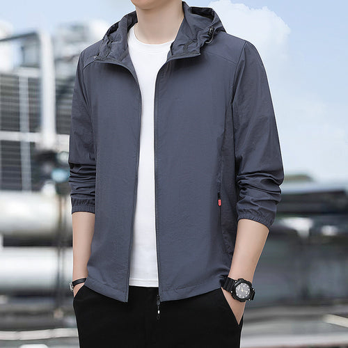 Herren Leichte wasserdichte Windjacke Drune