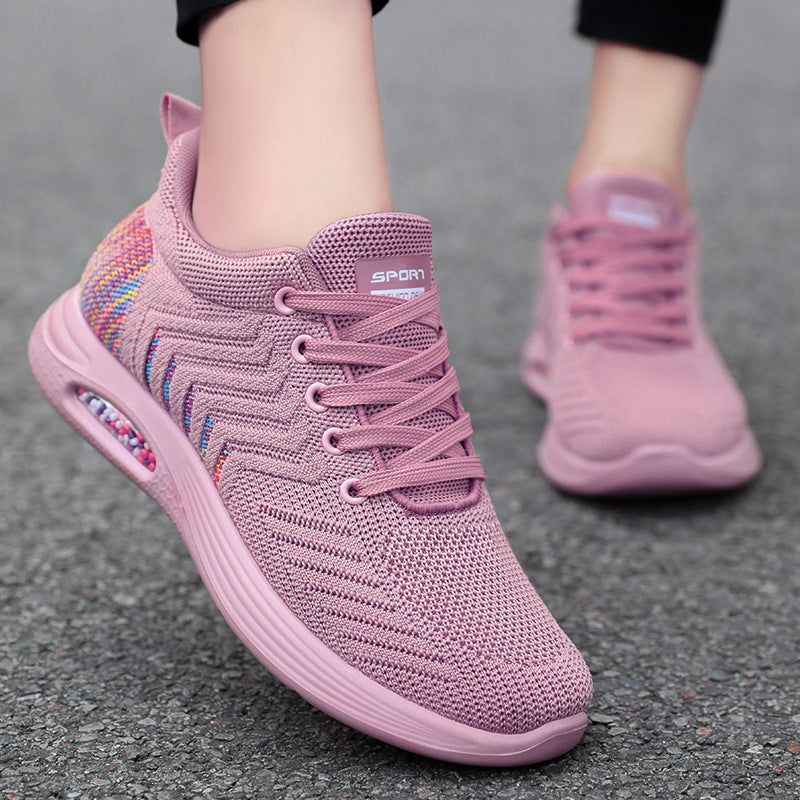 Damen Sportliche Sneakers mit atmungsaktiver Netzstruktur und Dämpfungstechnologie Drune
