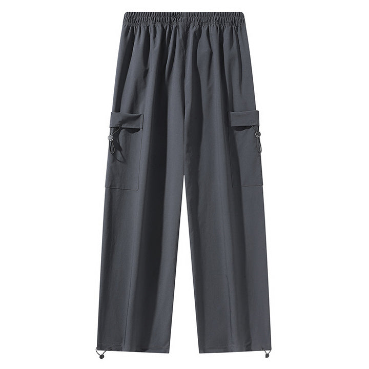 Herren Bequeme Cargo-Hose mit verstellbarem Bund Drune