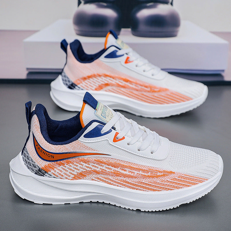 Herren Sportliche Sneaker mit atmungsaktiver Mesh-Oberfläche und dämpfender Sohle Drune
