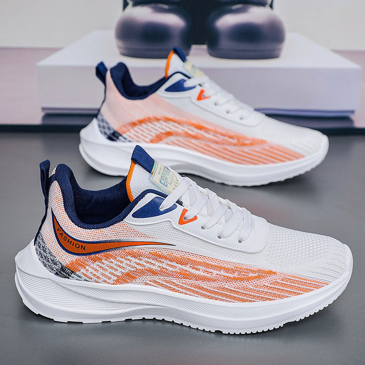 Herren Sportliche Sneaker mit atmungsaktiver Mesh-Oberfläche und dämpfender Sohle Drune