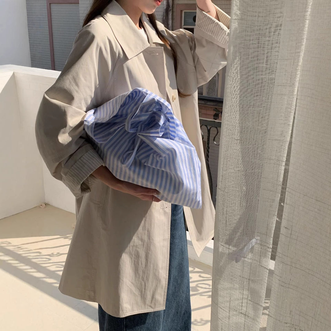 Damen Elegante und zeitlose Trenchcoat Drune