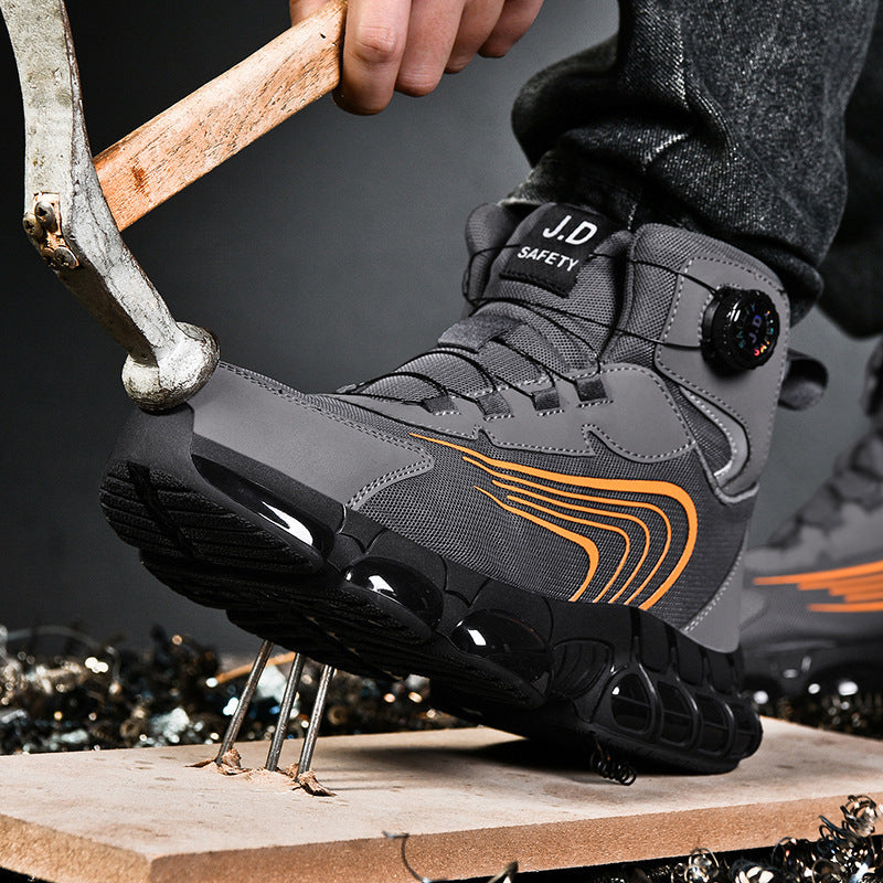 Damen Sicherheitsstiefel mit rutschfester Sohle und dämpfendem Design Drune