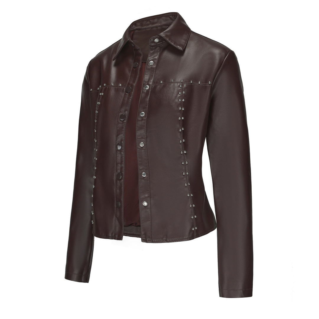 Damen Lederjacke Drune