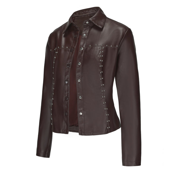 Damen Lederjacke Drune
