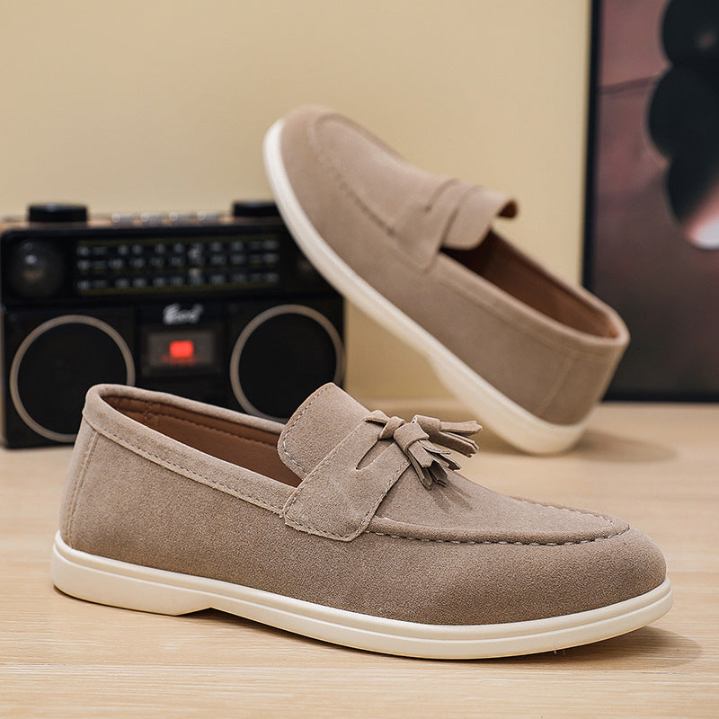 Herren Elegante Mokassins mit Quasten Drune