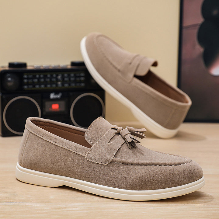Herren Elegante Mokassins mit Quasten Drune