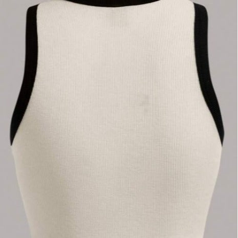 Damen Crop-Top mit kreativem Grafikdruck und sportlichem Design Drune