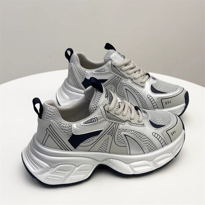 Damen Sportliche Laufsneaker mit atmungsaktiver Mesh-Technologie und dämpfendem Sohlenprofil Drune