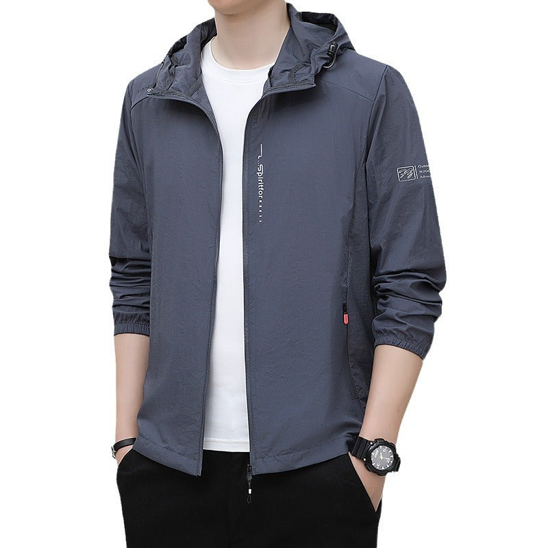 Herren Leichte wasserabweisende Outdoorjacke Drune