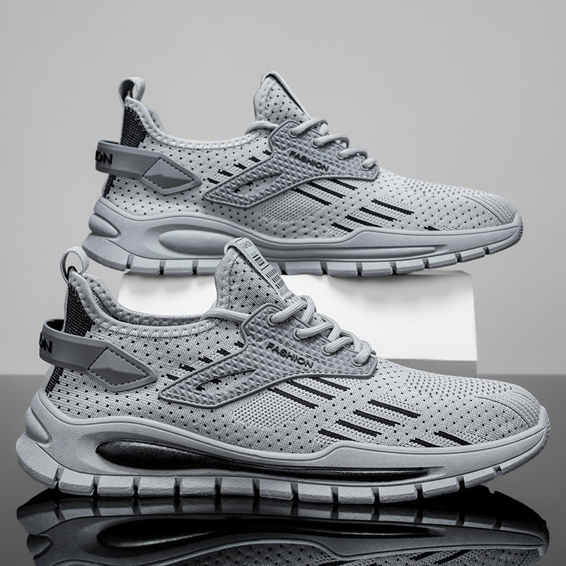Damen Atmungsaktive Sport Sneakers mit flexiblem Sohlenprofil und rutschfester Laufsohle Drune