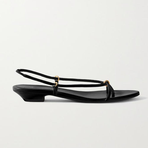 Damen Elegante Zehentrenner-Sandalen mit modischem Riemendesign und schickem Blockabsatz Drune