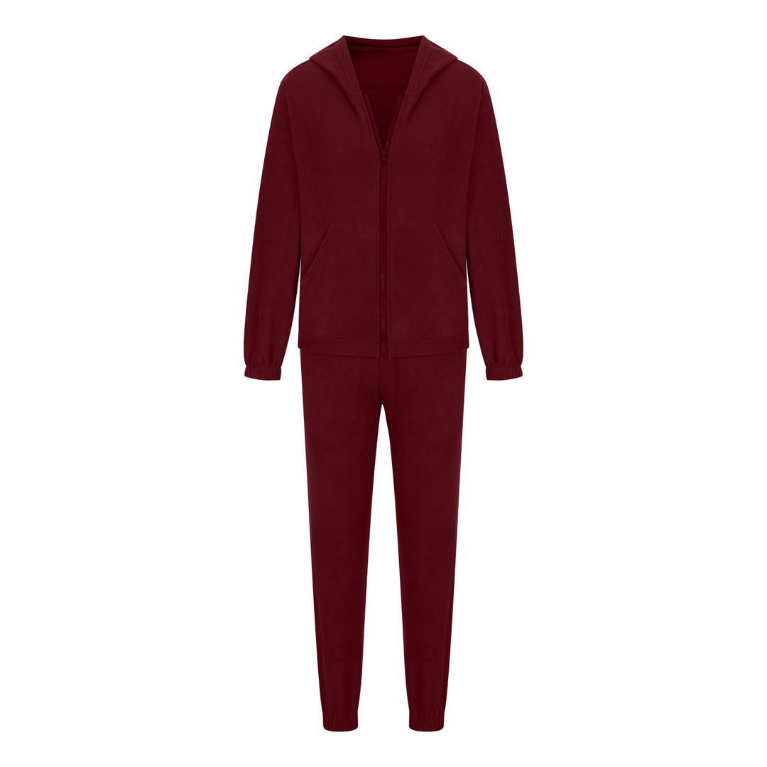 Damen nan oversized Kapuzenpullover-Set mit Cargo-Jogginghose Drune