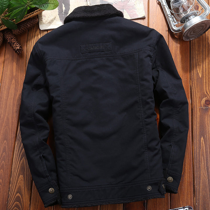 Herren Robuste Outdoor-Jacke mit Fleece-Innenfutter Drune