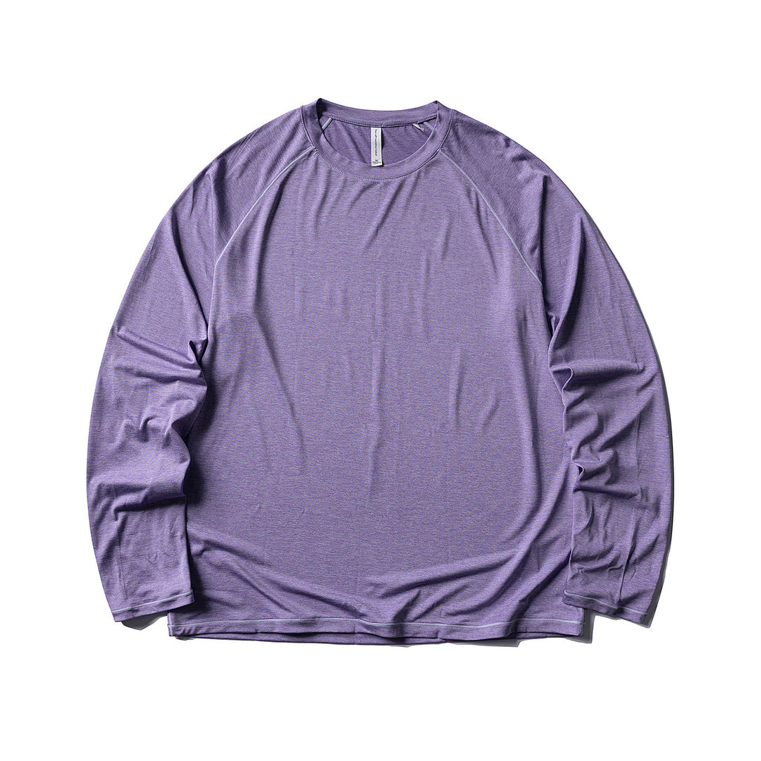 Unisex Langarmshirt aus leichtem Jersey mit Raglanärmeln Drune