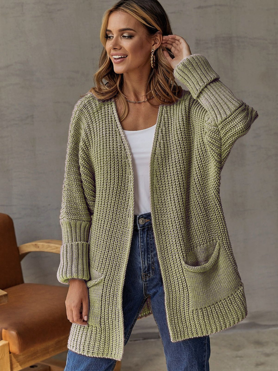 Drune | Übergroßer Strickstrickjacke Für Komfortable Styles