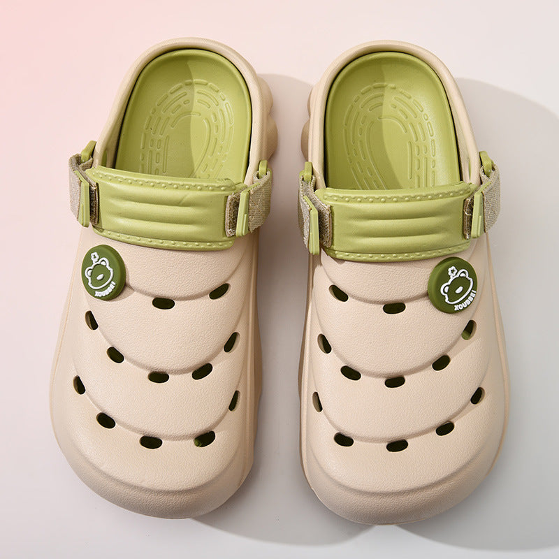 Femme Verstellbare Riemen Freizeit Clogs Drune