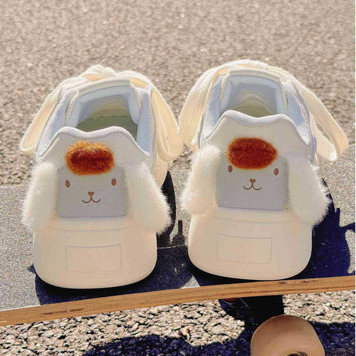 Damen Sneaker mit plüschiger Fütterung und flexiblen Schnürsenkeln Drune