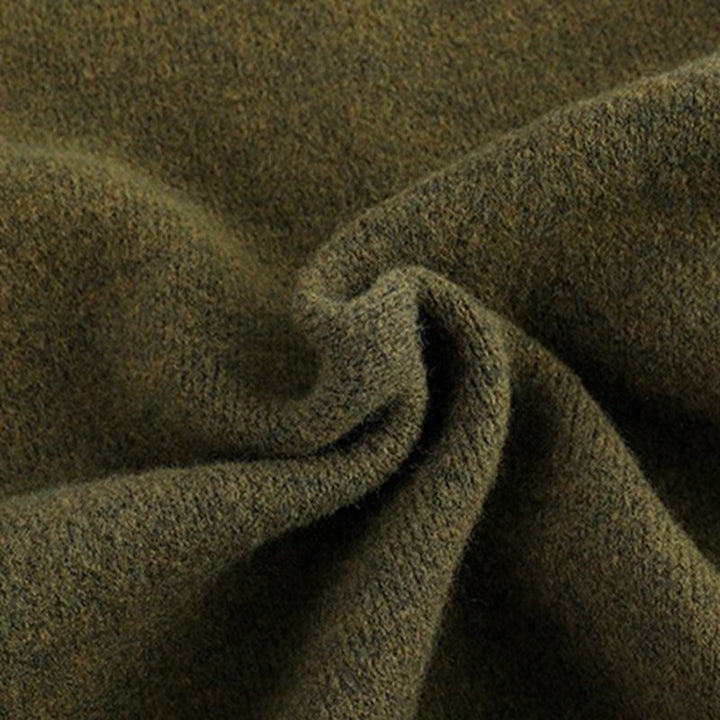 Herren Modische Strickjacke mit Knopfleiste und Taschen Drune