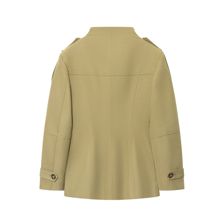 Damen Utility-Jacke mit hohen Kragen und praktischen Taschen Drune