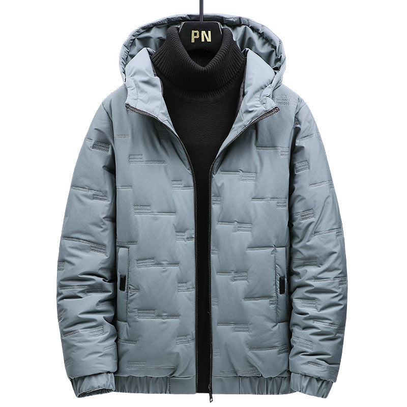 Herren wattierte Kapuzenjacke Drune