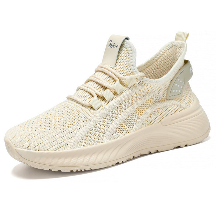 Damen Sportliche Lauf-Sneaker mit atmungsaktiver Mesh-Oberfläche und dämpfender Sohle Drune
