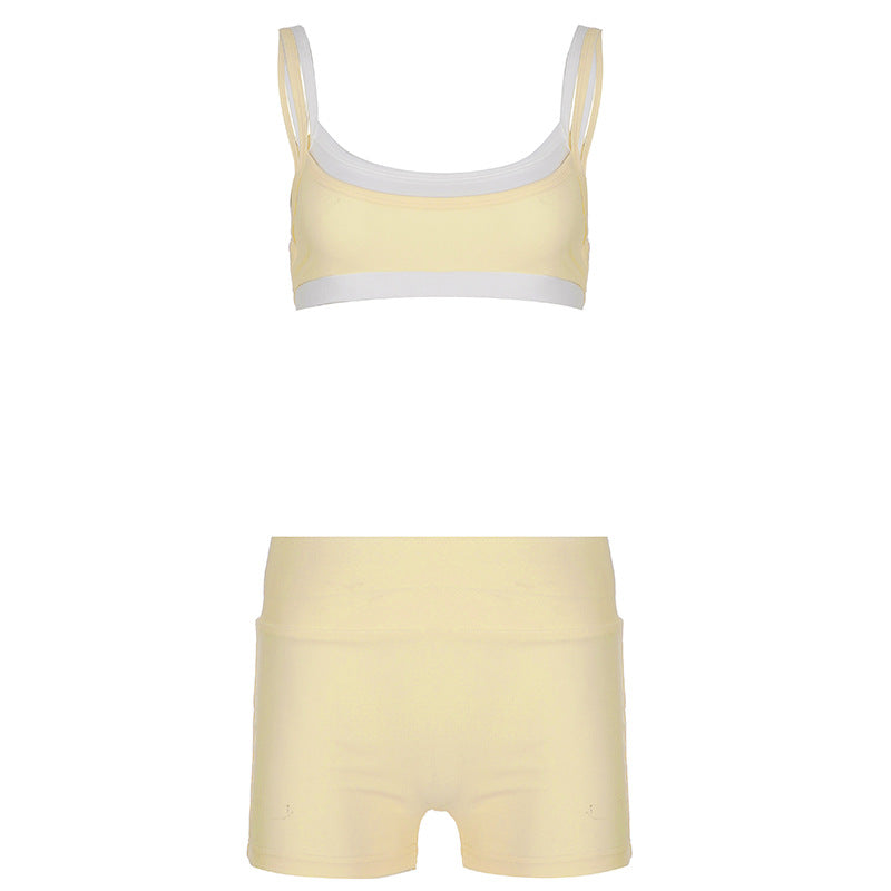 Damen Sport-Bikini-Set mit komfortablem Schnitt und verstellbaren Trägern Drune