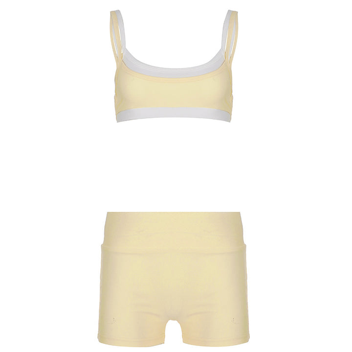 Damen Sport-Bikini-Set mit komfortablem Schnitt und verstellbaren Trägern Drune