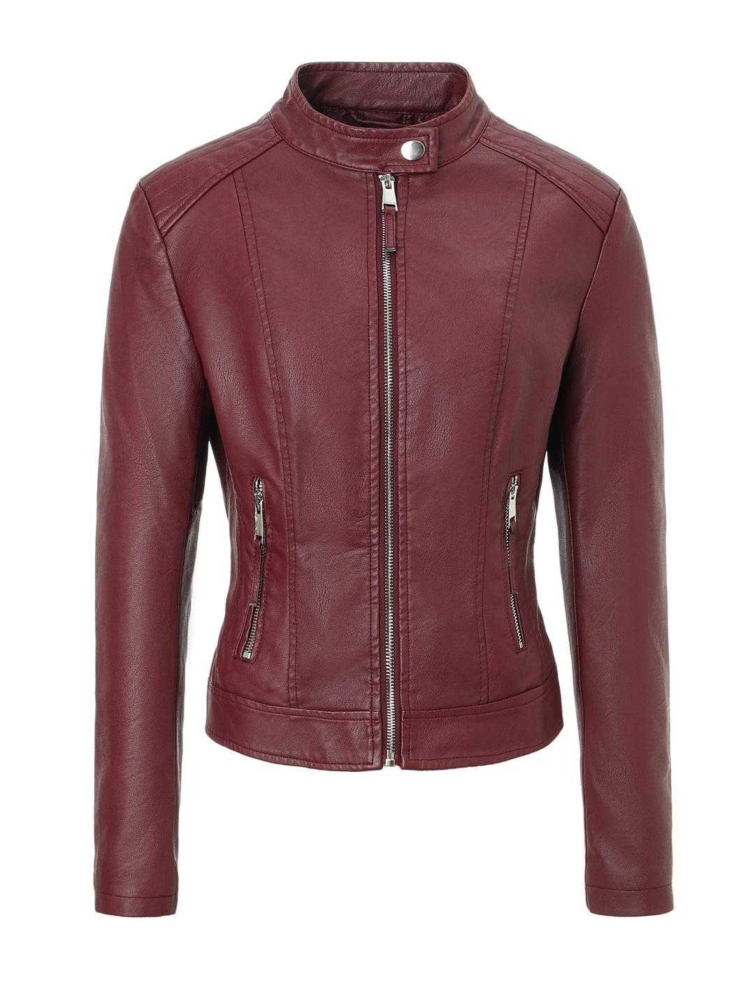 Damen Moderne Lackjacke Drune
