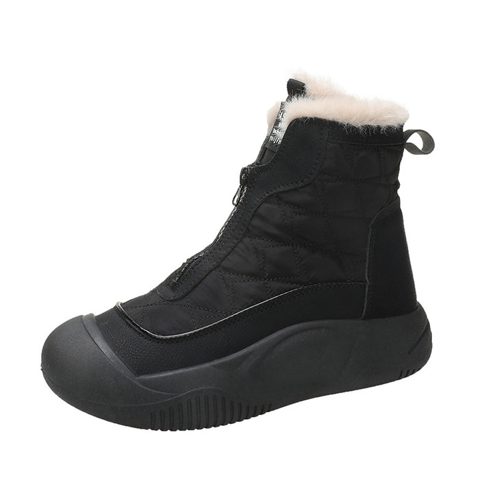 Damen isolierte Winterstiefel mit bequemem Warmfutter Drune