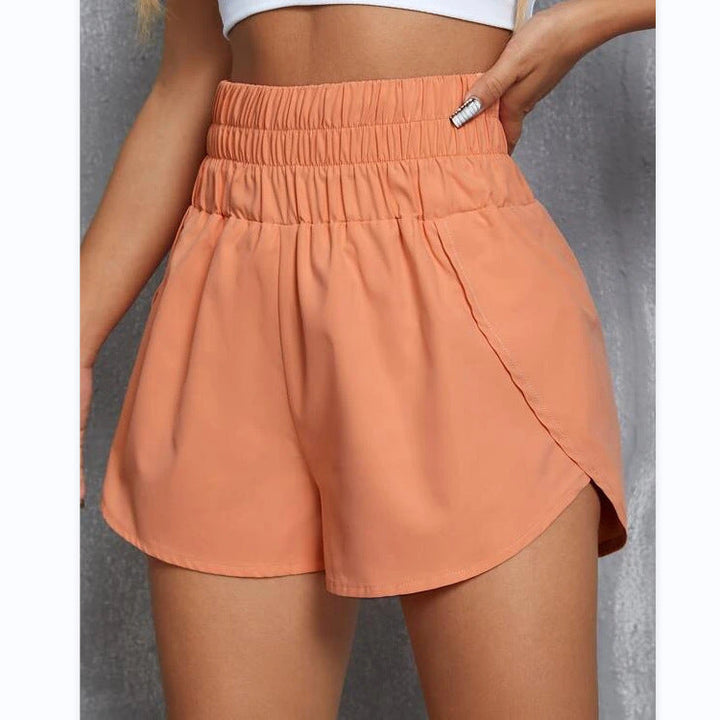 Drune | Lockere Sportshorts mit hoher Taille