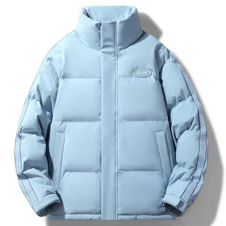 Herren Winterpufferjacke mit hohem Kragen Drune