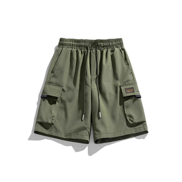 Herren Cargo-Shorts mit elastischem Bund und praktischen Taschen Drune