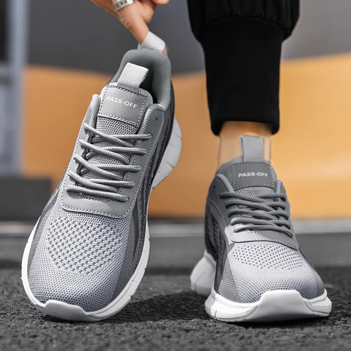 Herren atmungsaktive leichte Lauf- und Freizeitsneaker mit dämpfender Sohle Drune