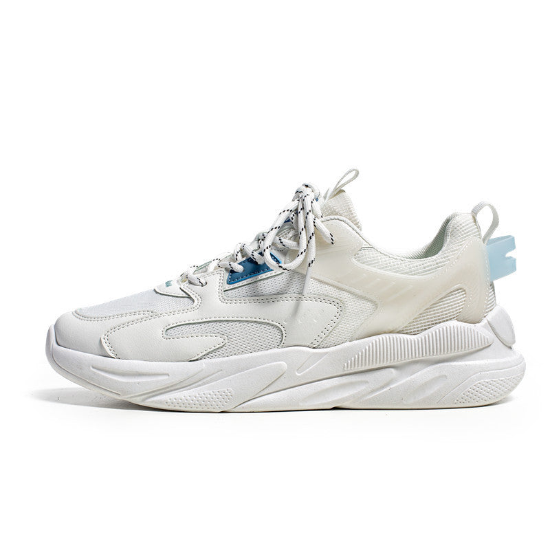 Herren Voluminöser Low-Top Sneaker mit sculpted Komfortsohle und Mesh‑Velours‑Overlays Drune