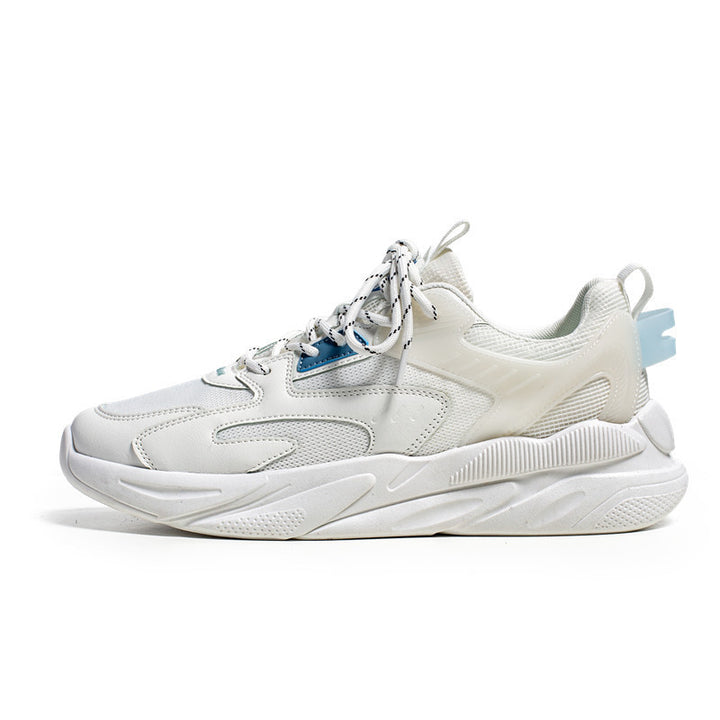 Herren Voluminöser Low-Top Sneaker mit sculpted Komfortsohle und Mesh‑Velours‑Overlays Drune