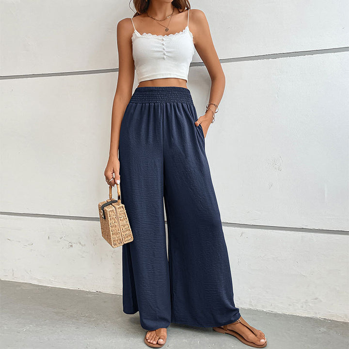 Damen Weite Lockere Freizeithose Drune