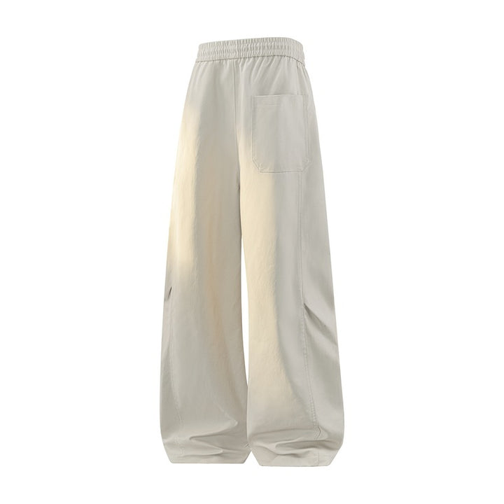 Damen Weite Cargo-Freizeithose mit elastischem Bund, Tunnelzug & Utility-Beintasche Drune