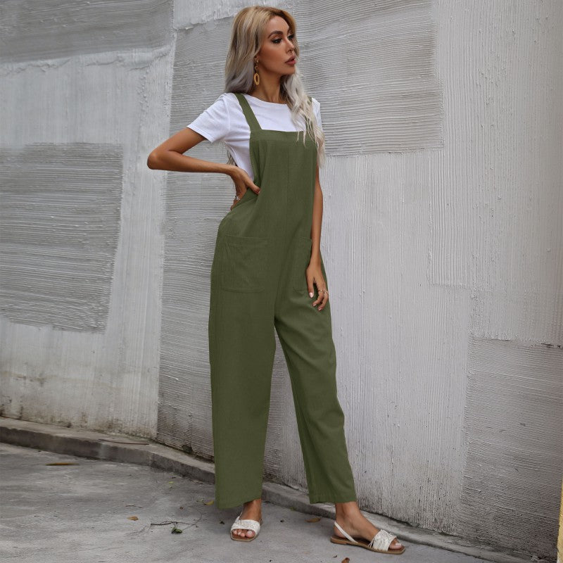 Damen Latzhose mit praktischen Taschen und bequemer Passform Drune