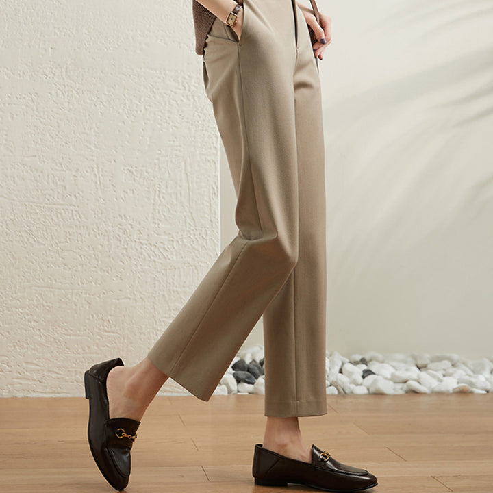 Damen Elegante und bequeme Hose mit schmalem Schnitt Drune