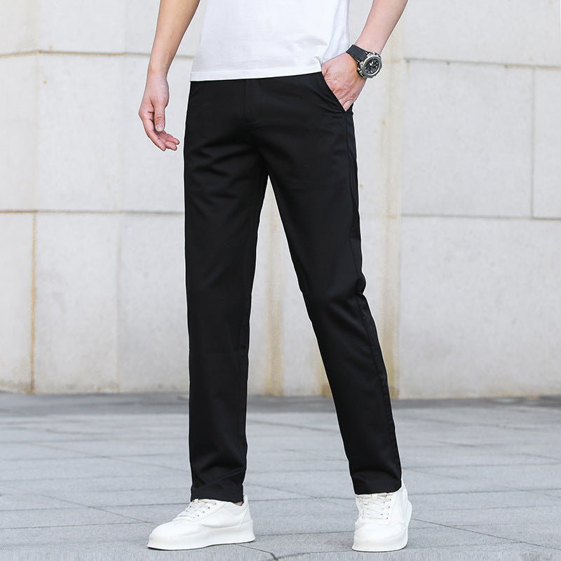 Herren Schmale Stretch-Chinohose im Business-Casual-Look Drune