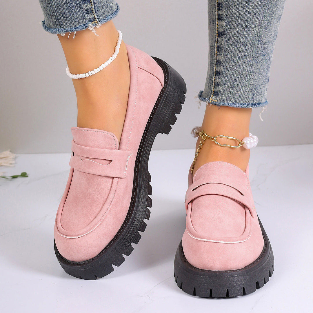 Damen Bequeme Mokassins mit rutschfester Sohle und stylishen Akzenten Drune