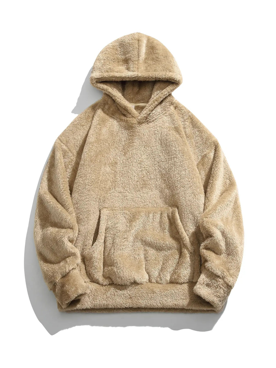 Damen Kuscheliger Kapuzenpullover mit weichem Fleece Drune