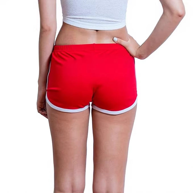 Damen Sportliches Zweiteiler Set mit cropped Tanktop und Shorts Drune