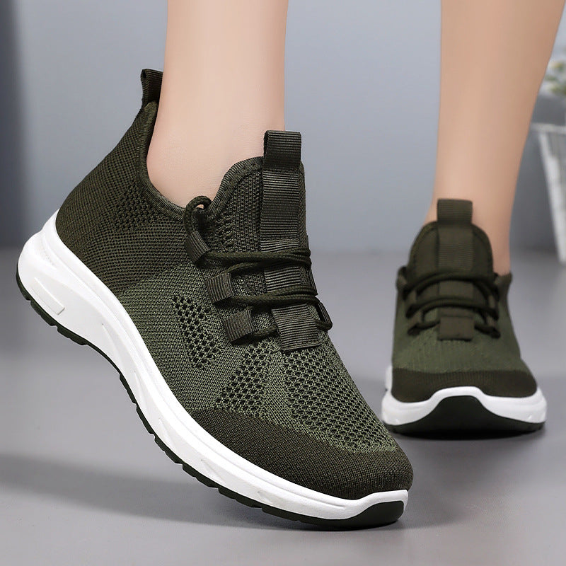 Damen Atmungsaktive Sport-Sneakers mit flexibler Sohle und elegantem Design Drune