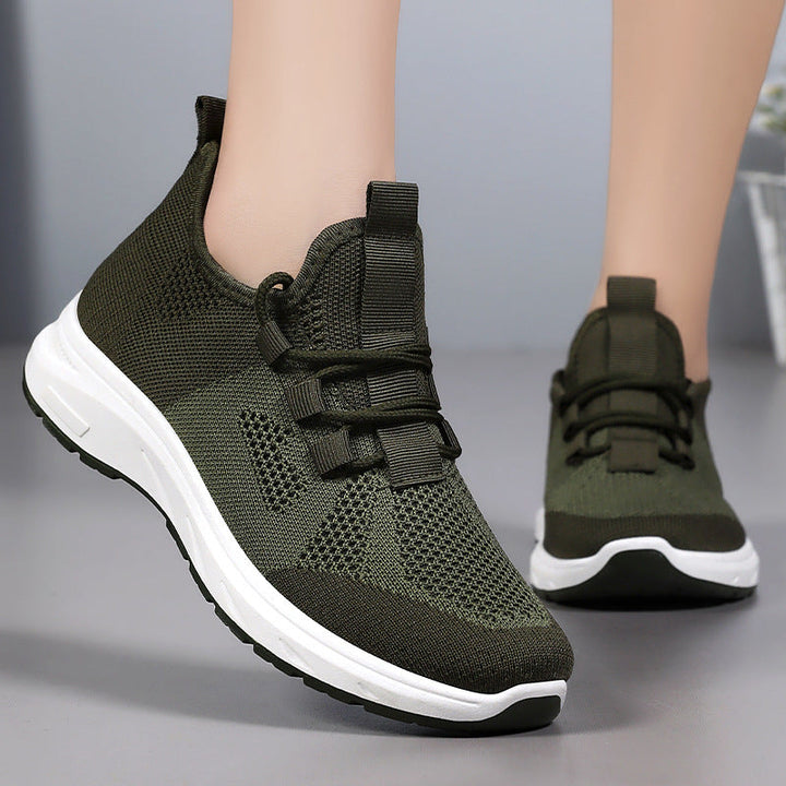 Damen Atmungsaktive Sport-Sneakers mit flexibler Sohle und elegantem Design Drune