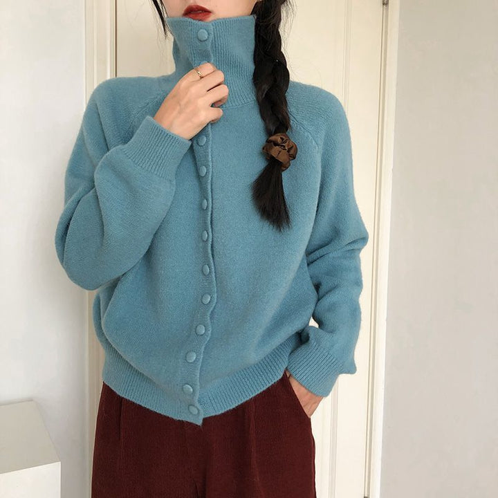 Damen modischer Strickpullover Drune