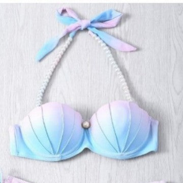 Damen Bikinoberteil mit Rüschen-Design Drune